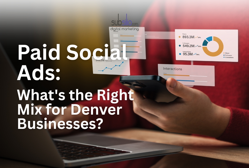 Organic Social Media vs. Paid Social Ads: What’s the Right Mix for Denver Businesses?